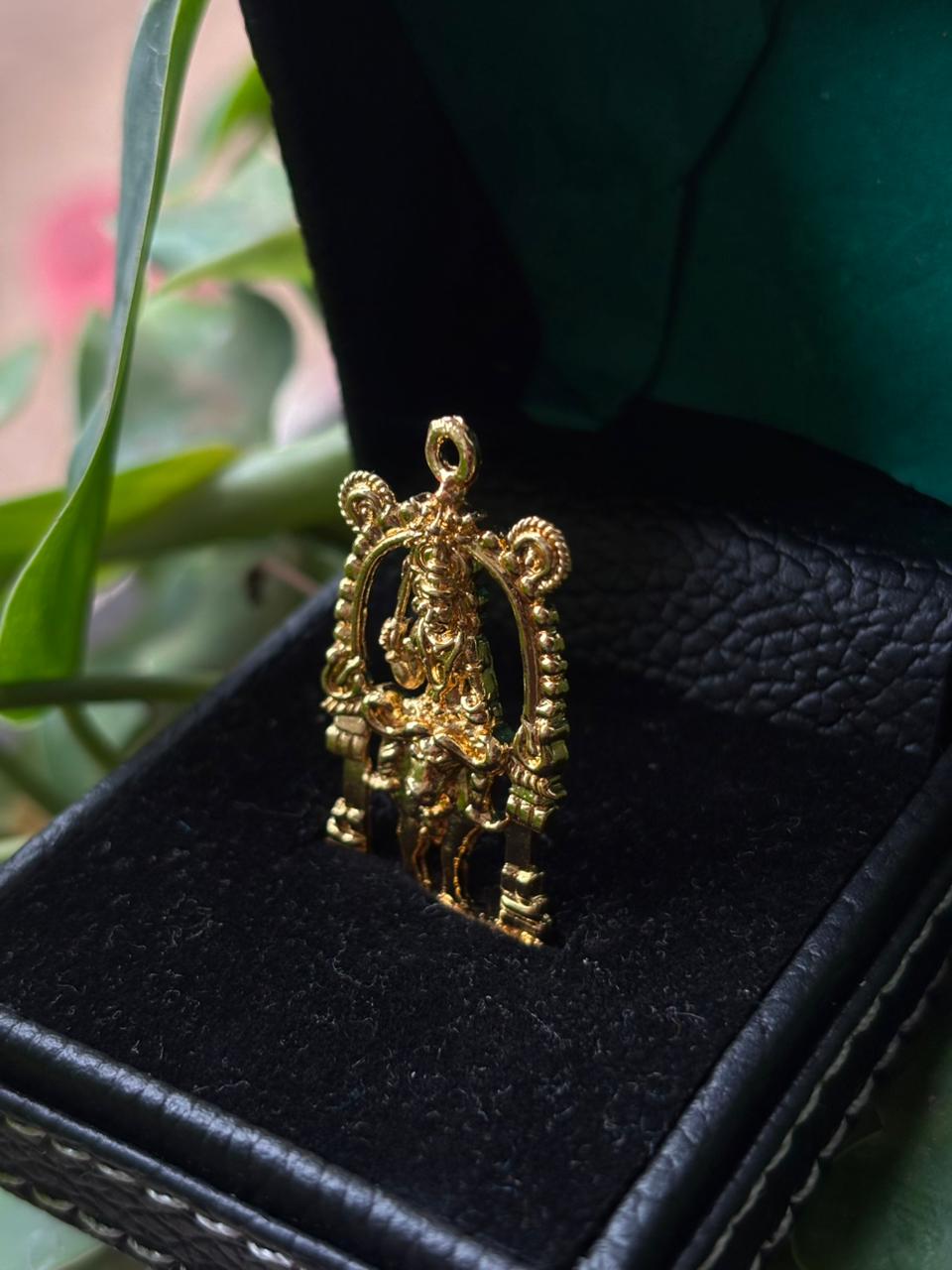 vishnumaya locket (copper gold color plated) - Image 6