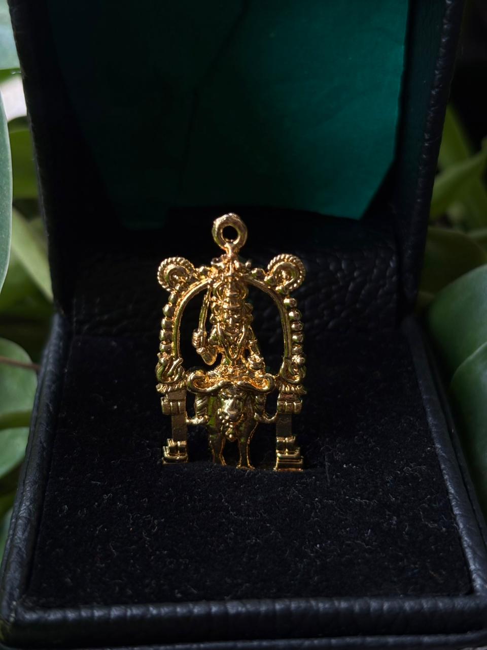 vishnumaya locket (copper gold color plated) - Image 5