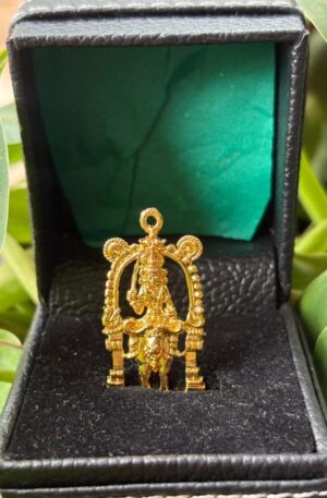 vishnumaya locket (copper gold color plated)