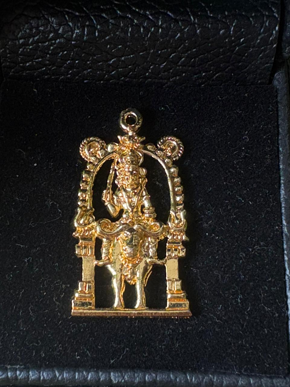 vishnumaya locket (copper gold color plated) - Image 3