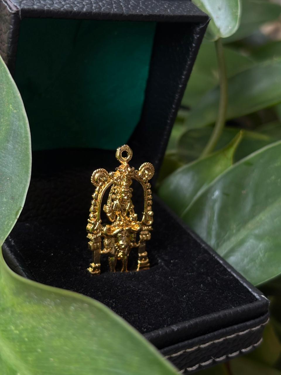 vishnumaya locket (copper gold color plated) - Image 4