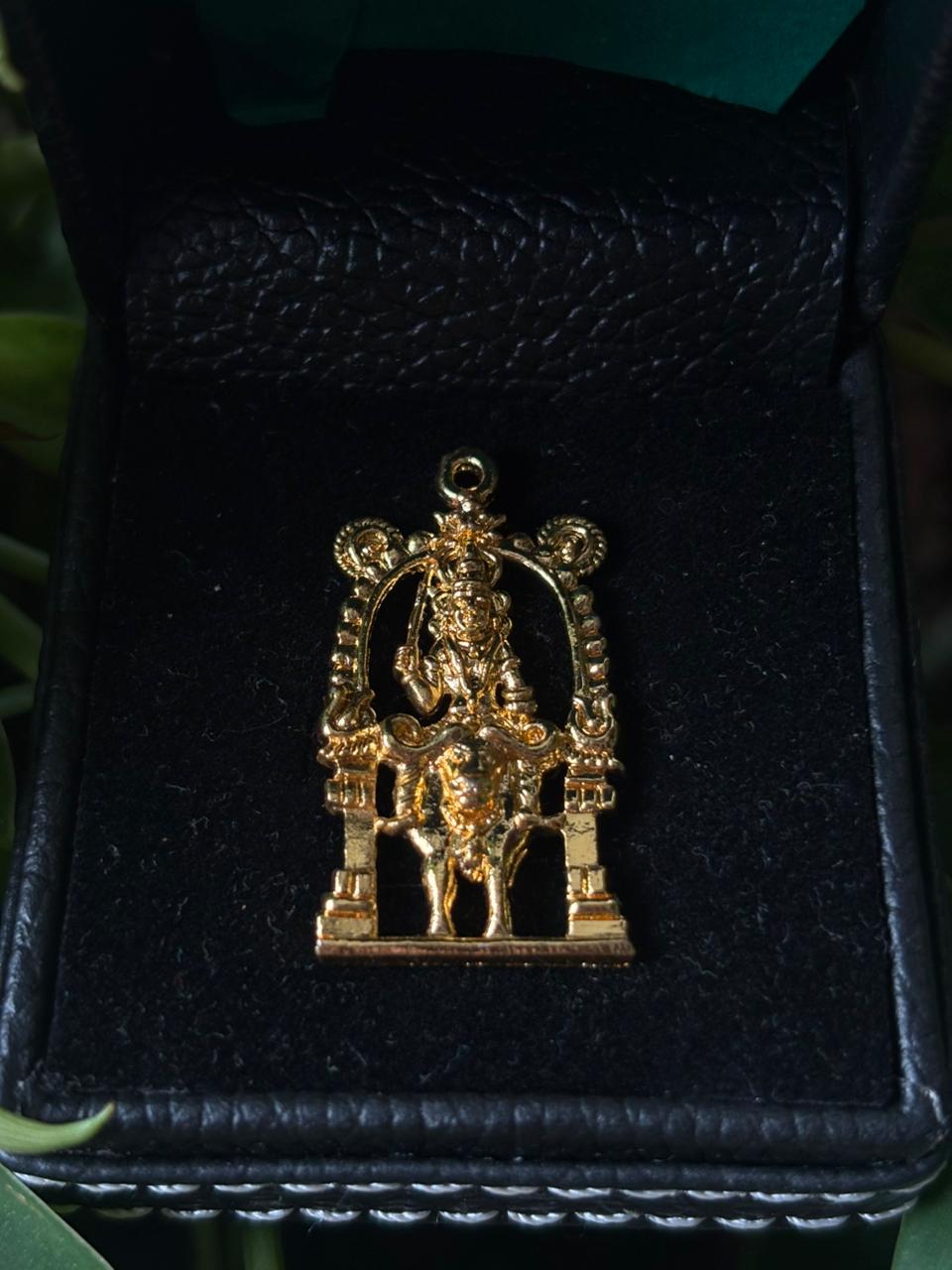 vishnumaya locket (copper gold color plated) - Image 7