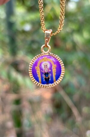 Vishnumaya Small Round Locket