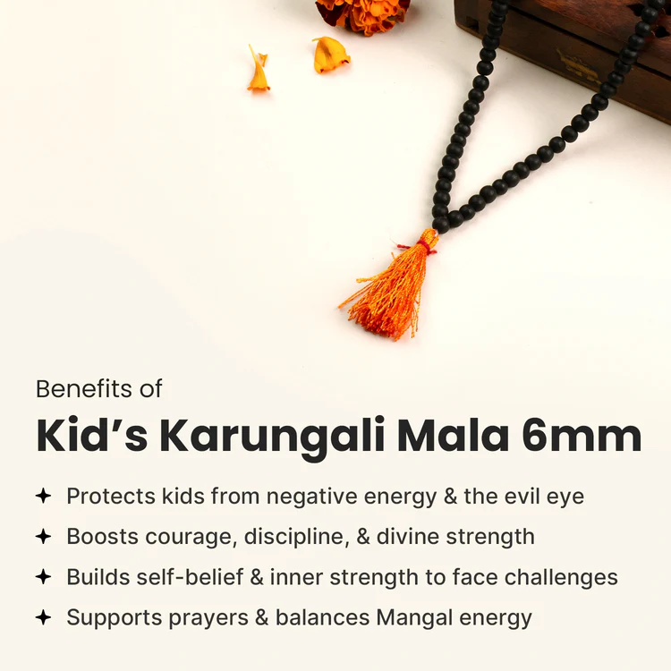 Karungali Mala ( 6 mm - Energised, Pooja Done, Lab Certified ) - Image 5