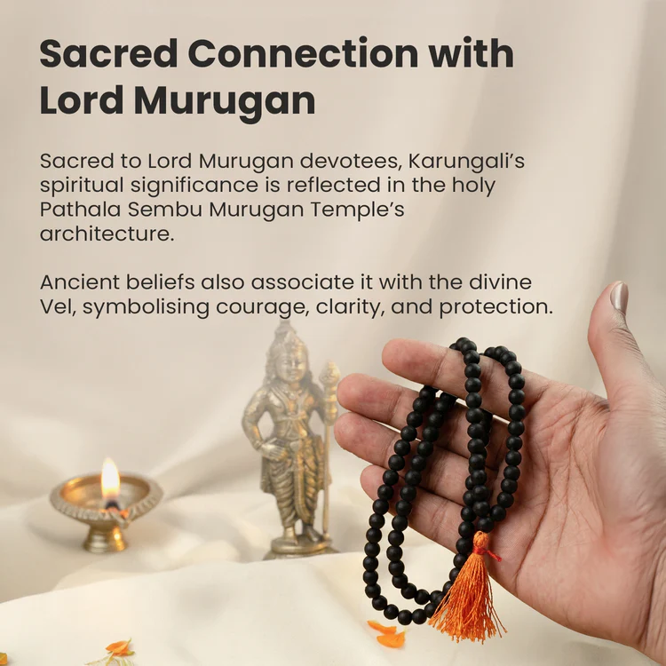 Karungali Mala ( 6 mm - Energised, Pooja Done, Lab Certified ) - Image 6